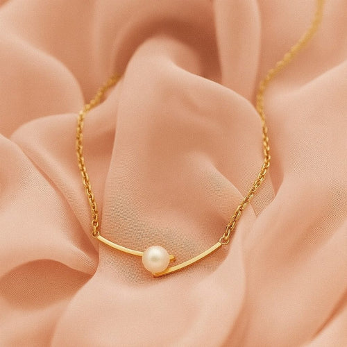 Shoperly C-287 18k Gold Plated Stainless Steel Tarnish Free Waterproof Female Jewellery