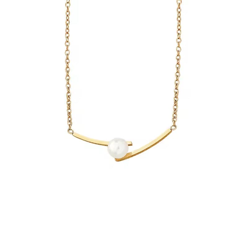 Shoperly C-287 18k Gold Plated Stainless Steel Tarnish Free Waterproof Female Jewellery