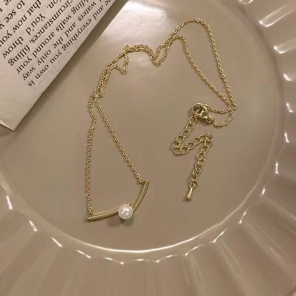 Shoperly C-287 18k Gold Plated Stainless Steel Tarnish Free Waterproof Female Jewellery