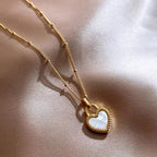 Shoperly C-289 18k Gold Plated Stainless Steel Tarnish Free Waterproof Female Jewellery
