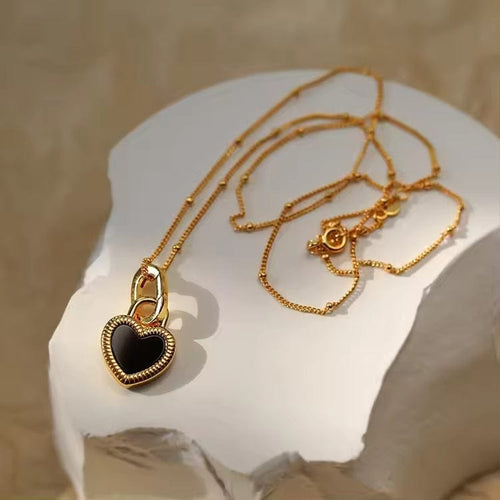 Shoperly C-289 18k Gold Plated Stainless Steel Tarnish Free Waterproof Female Jewellery