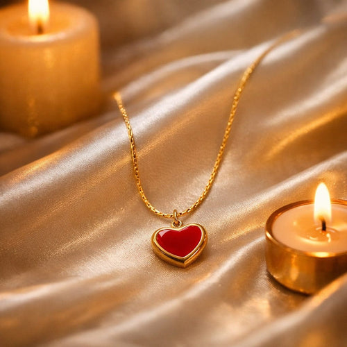 Shoperly C-290 18k Gold Plated Stainless Steel Tarnish Free Waterproof Female Jewellery