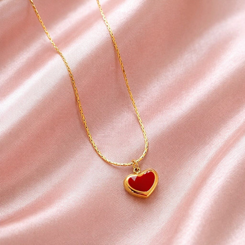 Shoperly C-290 18k Gold Plated Stainless Steel Tarnish Free Waterproof Female Jewellery