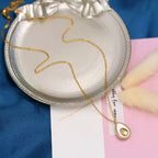 Shoperly C-291 18k Gold Plated Stainless Steel Tarnish Free Waterproof Female Jewellery