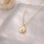 Shoperly C-291 18k Gold Plated Stainless Steel Tarnish Free Waterproof Female Jewellery