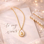 Shoperly C-291 18k Gold Plated Stainless Steel Tarnish Free Waterproof Female Jewellery