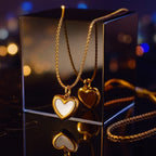 Shoperly C-292 18k Gold Plated Stainless Steel Tarnish Free Waterproof Female Jewellery
