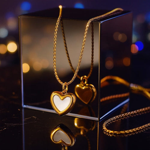 Shoperly C-292 18k Gold Plated Stainless Steel Tarnish Free Waterproof Female Jewellery
