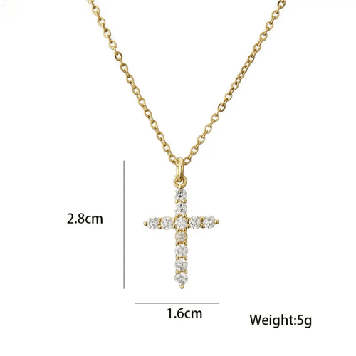 Shoperly C-296 18k Gold Plated Stainless Steel Tarnish Free Waterproof Female Jewellery