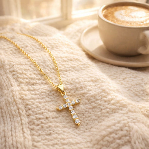 Shoperly C-296 18k Gold Plated Stainless Steel Tarnish Free Waterproof Female Jewellery