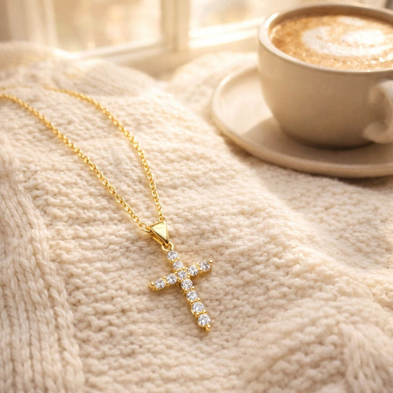 Shoperly C-296 18k Gold Plated Stainless Steel Tarnish Free Waterproof Female Jewellery