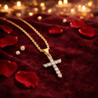 Shoperly C-296 18k Gold Plated Stainless Steel Tarnish Free Waterproof Female Jewellery