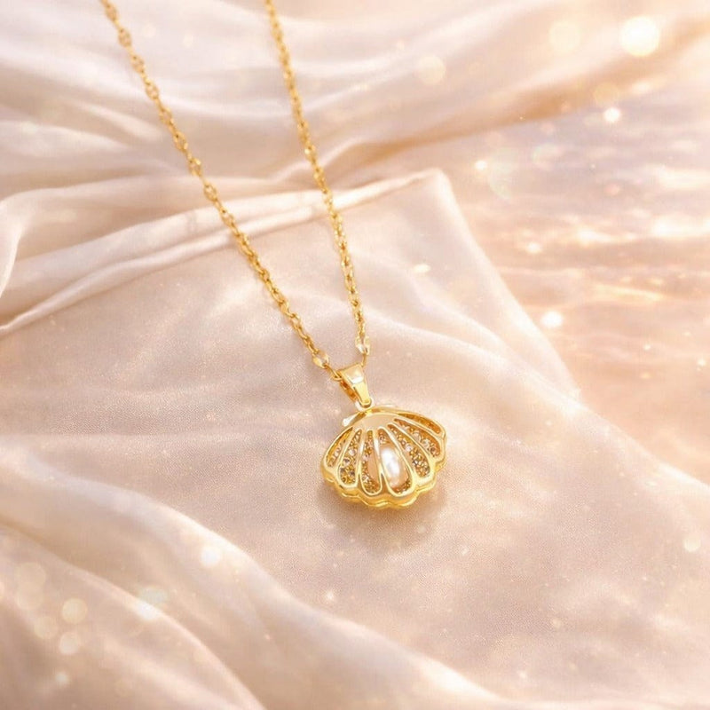 Shoperly C-299 18k Gold Plated Stainless Steel Tarnish Free Waterproof Female Jewellery