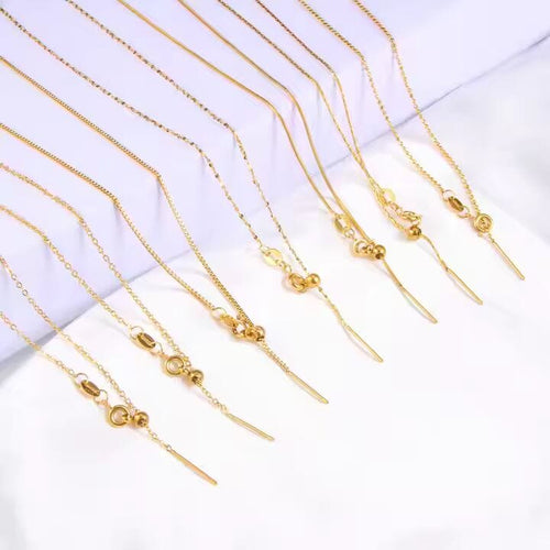 Shoperly C-300 18k Gold Plated Stainless Steel Tarnish Free Waterproof Female Jewellery