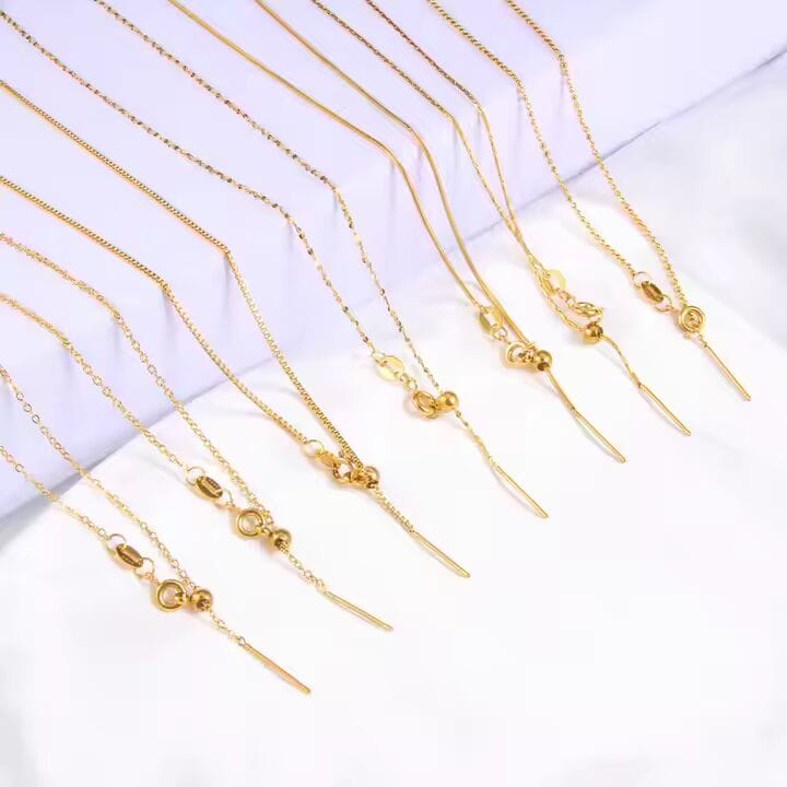 Shoperly C-300 18k Gold Plated Stainless Steel Tarnish Free Waterproof Female Jewellery