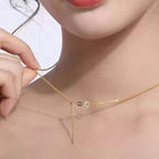 Shoperly C-300 18k Gold Plated Stainless Steel Tarnish Free Waterproof Female Jewellery