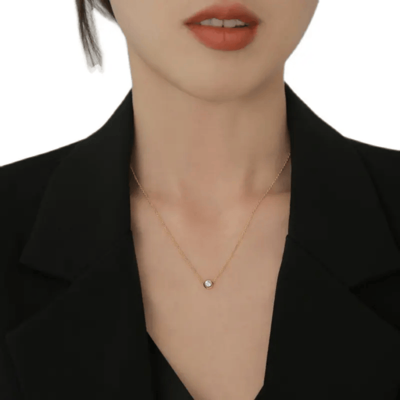 Shoperly C-301 18k Gold Plated Stainless Steel Tarnish Free Waterproof Female Jewellery