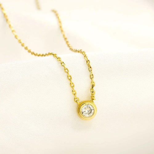 Shoperly C-301 18k Gold Plated Stainless Steel Tarnish Free Waterproof Female Jewellery