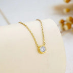 Shoperly C-301 18k Gold Plated Stainless Steel Tarnish Free Waterproof Female Jewellery
