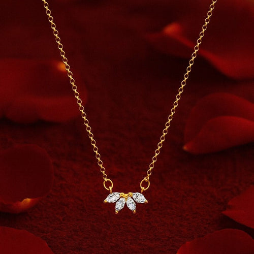 Shoperly C-302 18k Gold Plated Stainless Steel Tarnish Free Waterproof Female Jewellery