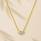 Shoperly C-302 18k Gold Plated Stainless Steel Tarnish Free Waterproof Female Jewellery