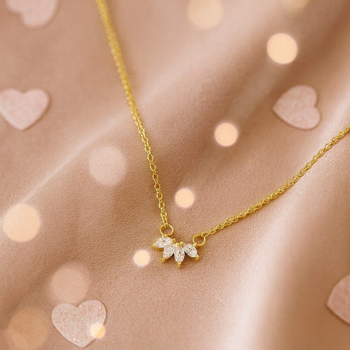 Shoperly C-302 18k Gold Plated Stainless Steel Tarnish Free Waterproof Female Jewellery