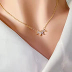 Shoperly C-302 18k Gold Plated Stainless Steel Tarnish Free Waterproof Female Jewellery