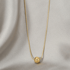 Shoperly C-304– 18k Gold Plated Stainless Steel Tarnish Free Waterproof Female Jewellery