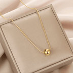 Shoperly C-304– 18k Gold Plated Stainless Steel Tarnish Free Waterproof Female Jewellery