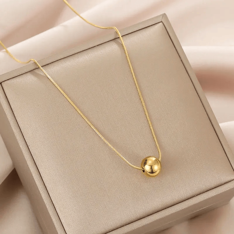 Shoperly C-304– 18k Gold Plated Stainless Steel Tarnish Free Waterproof Female Jewellery