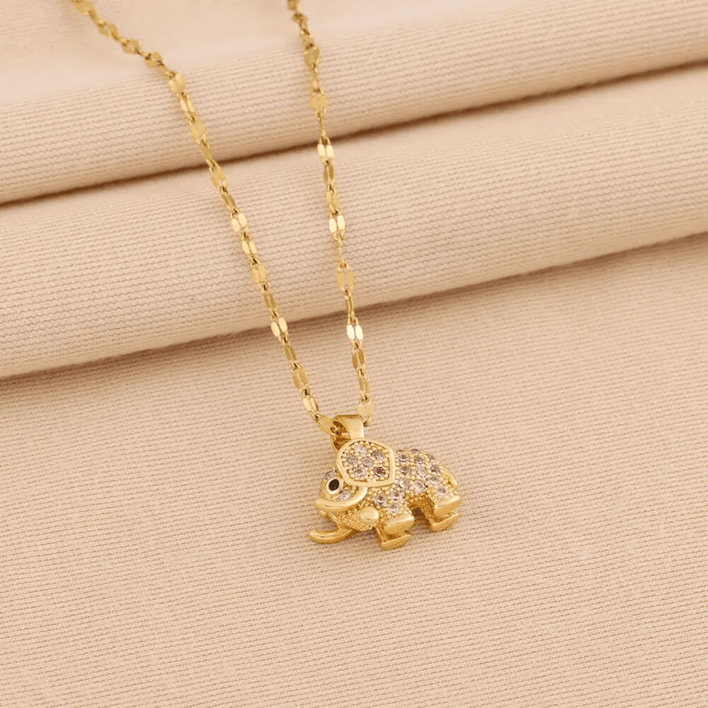 Shoperly C-306 18k Gold Plated Stainless Steel Tarnish Free Waterproof Female Jewellery