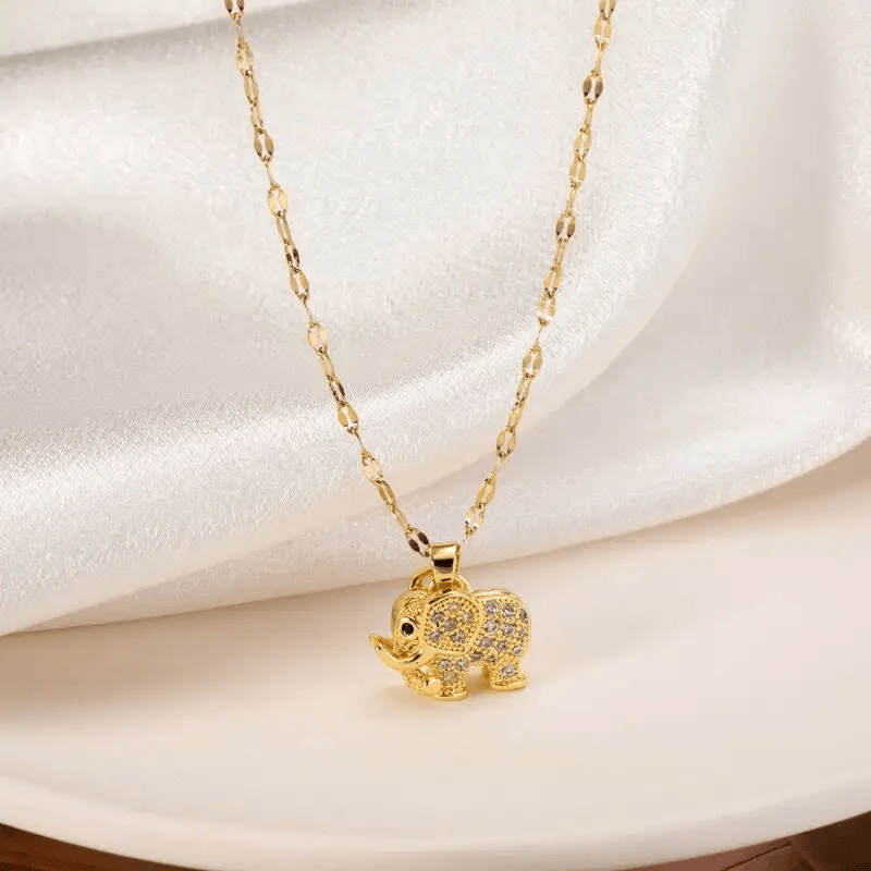 Shoperly C-306 18k Gold Plated Stainless Steel Tarnish Free Waterproof Female Jewellery