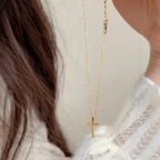 Shoperly C-310-18k Gold Plated Stainless Steel Tarnish Free Waterproof Female Jewellery