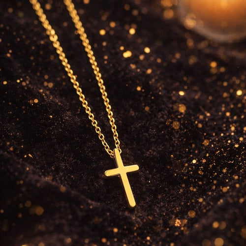 Shoperly C-310-18k Gold Plated Stainless Steel Tarnish Free Waterproof Female Jewellery
