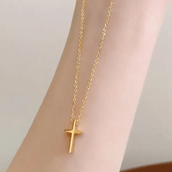 Shoperly C-310-18k Gold Plated Stainless Steel Tarnish Free Waterproof Female Jewellery