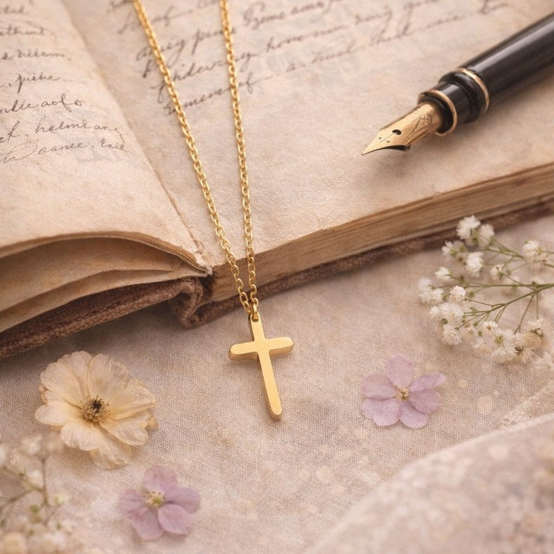Shoperly C-310-18k Gold Plated Stainless Steel Tarnish Free Waterproof Female Jewellery