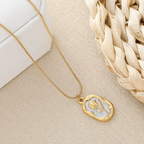 Shoperly C-311–18k Gold Plated Stainless Steel Tarnish Free Waterproof Female Jewellery