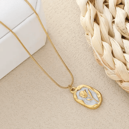 Shoperly C-311–18k Gold Plated Stainless Steel Tarnish Free Waterproof Female Jewellery