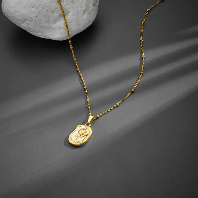 Shoperly C-311–18k Gold Plated Stainless Steel Tarnish Free Waterproof Female Jewellery
