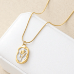 Shoperly C-311–18k Gold Plated Stainless Steel Tarnish Free Waterproof Female Jewellery