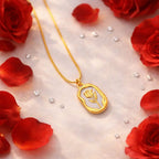 Shoperly C-311–18k Gold Plated Stainless Steel Tarnish Free Waterproof Female Jewellery