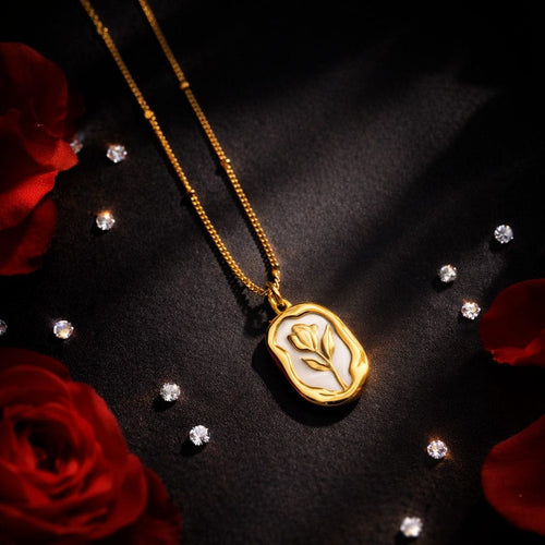 Shoperly C-311–18k Gold Plated Stainless Steel Tarnish Free Waterproof Female Jewellery