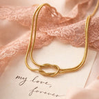Shoperly C-312 18k Gold Plated Stainless Steel Tarnish Free Waterproof Female Jewellery