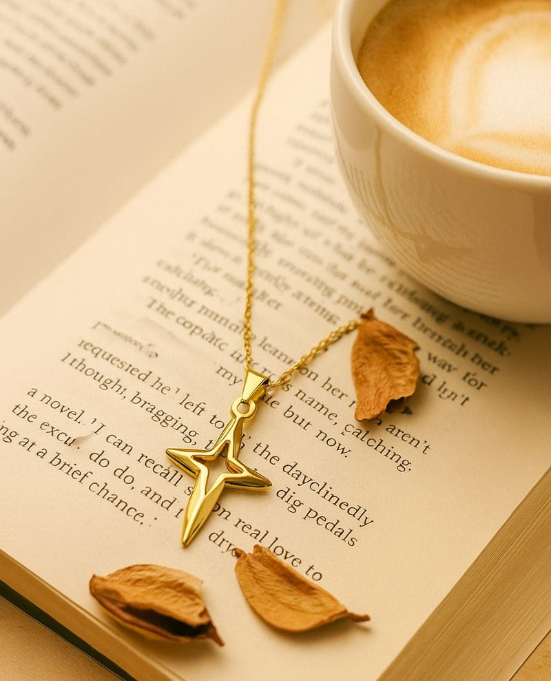 Shoperly C-313-18k Gold Plated Stainless Steel Tarnish Free Waterproof Female Jewellery