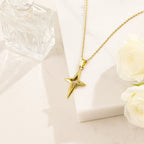 Shoperly C-313-18k Gold Plated Stainless Steel Tarnish Free Waterproof Female Jewellery