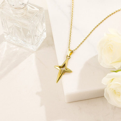 Shoperly C-313-18k Gold Plated Stainless Steel Tarnish Free Waterproof Female Jewellery