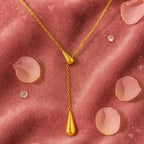 Shoperly C-314-18k Gold Plated Stainless Steel Tarnish Free Waterproof Female Jewellery