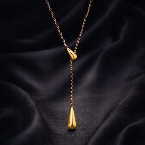 Shoperly C-314-18k Gold Plated Stainless Steel Tarnish Free Waterproof Female Jewellery