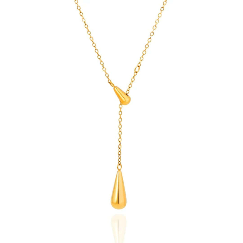 Shoperly C-314-18k Gold Plated Stainless Steel Tarnish Free Waterproof Female Jewellery