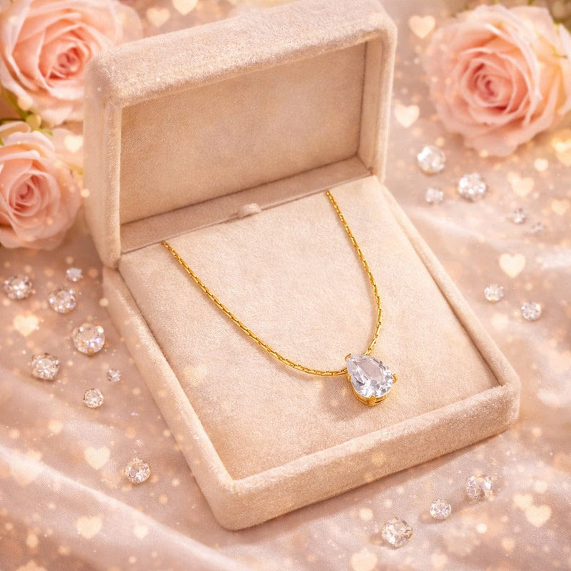 Shoperly C-315-18k Gold Plated Stainless Steel Tarnish Free Waterproof Female Jewellery